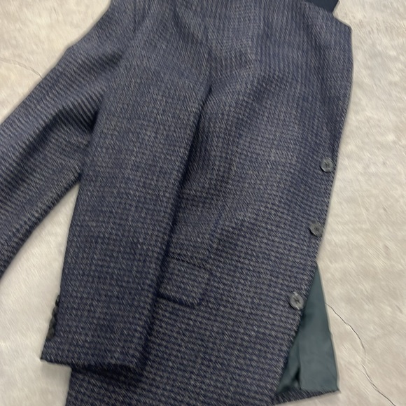 Gorgeous Joseph Aboud for Nordstrom’s 100% wool blazer, blue brown 40 regular - Picture 9 of 11